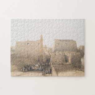 Grand Entrance to the Luxor Temple, Egypte Legpuzzel