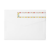 GRAND Étiquette DE 1 po x 7,25 po (Dos)