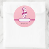 Grand Étiquette personnalisé du chef (Sac)