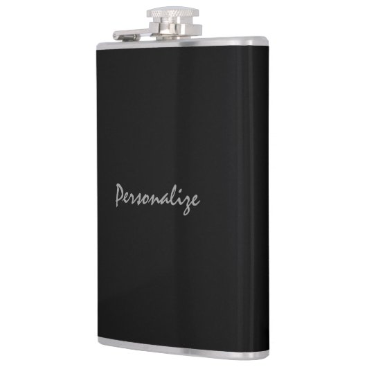 Grand extra large personnalisé 8 onces. flacon (Gauche)