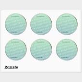 Grand fabriquez vos propres autocollants - 3 pouce (Feuille)
