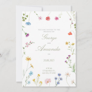 grand faire-part de mariage 2025