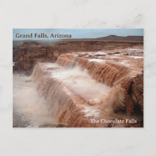 Grand Falls - Chocolate Falls, Arizona Carte posta