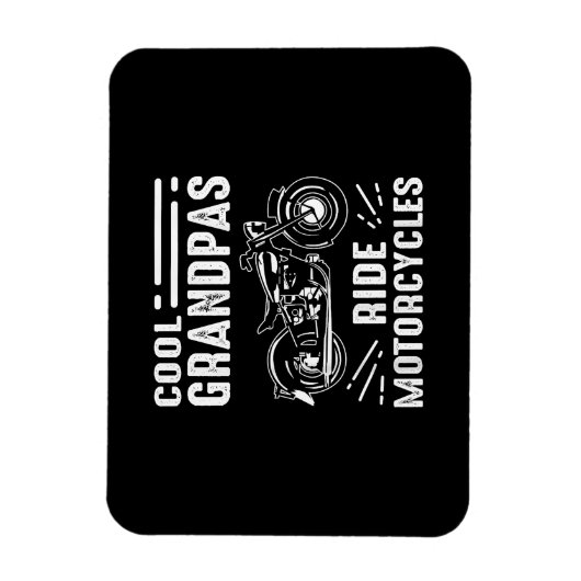 Grand Father Biker Magneet (Verticaal)
