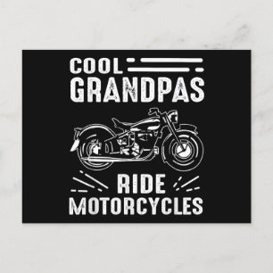Grand Father BikerGrand Father Biker Briefkaart