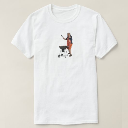 Grand-Father-kerstcadeau T-shirt (Design voorkant)