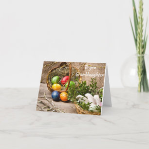 *GRAND-FILLE* VOUS ÊTES AIMÉ CARTE DE PÂQUES