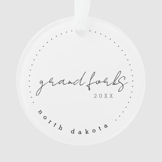 Grand Forks, Dakota du Nord Voyage États-Unis (devant)