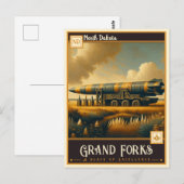 Grand Forks, North Dakota |  Briefkaart (Voorkant / Achterkant)