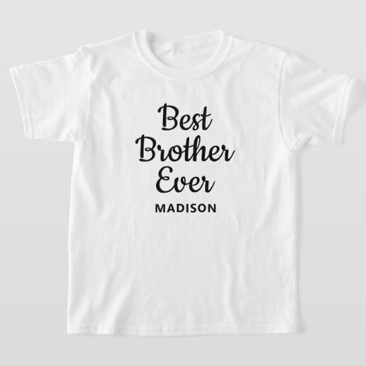 Grand frère avant personnalisé T-Shirt (Poser)