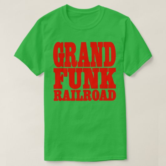 GRAND FUNK RAILROAD 40 T-SHIRT (Design voorkant)