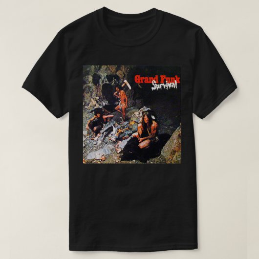 Grand Funk Railroad Survival 2 T-shirt (Design voorkant)