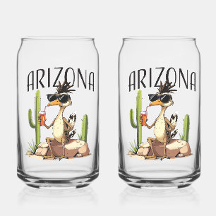 Grand Géocoucou d'Arizona buvant une boisson