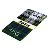 Grand Gordon Tartan Lave-Vaisselle Plaid Magnet (Côté Gauche)