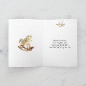 Grand Grand 1er Noël Nutcracker Carte de voeux (Intérieur)