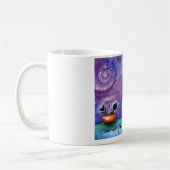 Grand gros chat jaune - tasse (Gauche)