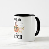 "Grand Halloween Costume Mug - Funky Citrouille Fa (Devant droit)