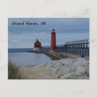 Grand Haven Lighthouders Briefkaart