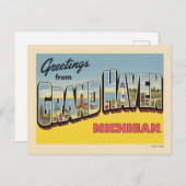  Grand Haven Reizen Briefkaart (Voorkant / Achterkant)