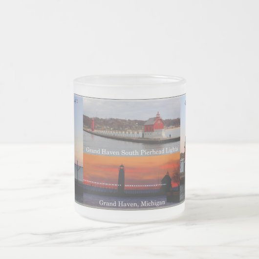 Grand Haven South Pierhead Lights mug (Centre)