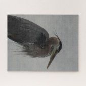 Grand Héron bleu Jigsaw Puzzle (Horizontal)