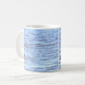 Grand Héron bleu Photo Mug (Devant gauche)