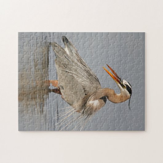 Grand héros bleu Twinning Puzzle (Horizontal)