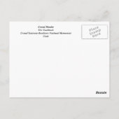 Grand Hoodoo Briefkaart (Achterkant)