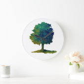 Grand Horloge de l'Arbre à Ombre Verte (Maison)