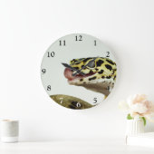 Grand horloge Leopard Gecko (Maison)
