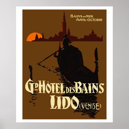 Grand Hotel des Bains Poster (Voorkant)
