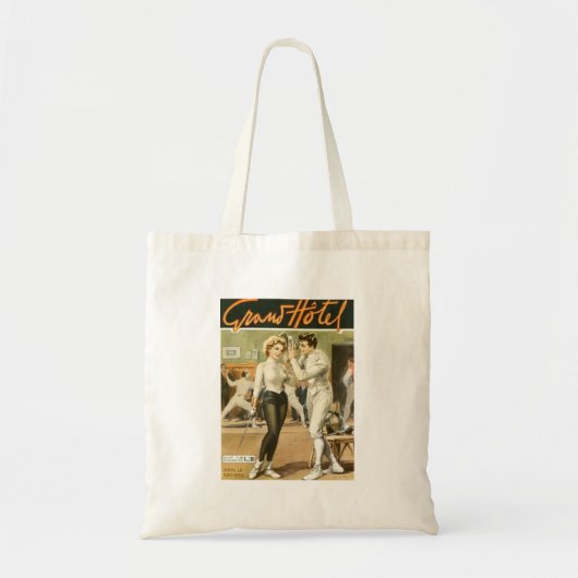 Grand Hotel Fencing Poster Tote Bag (Voorkant)