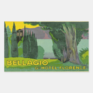 Grand Hotel Florence Sticker rectangulaire