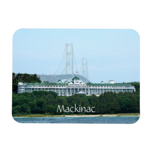 Grand Hôtel Magnet du pont Mackinac (Horizontal)