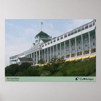 Grand Hotel op Mackinac Poster