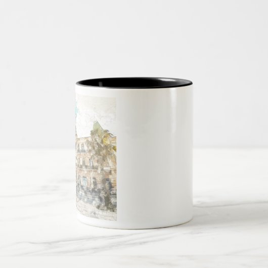 Grand Hotel Spetses Coffee Mok – Poseidonion Grand (Center)