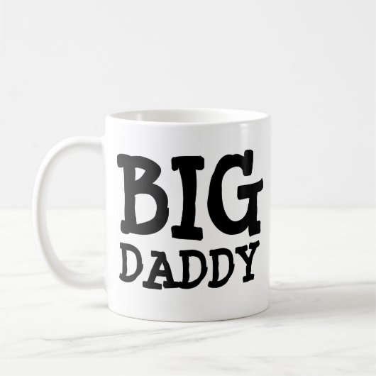 GRAND HUMOUR AMUSANT DE CAFÉ DADDY MUG (Gauche)
