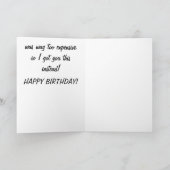 Grand Idea verjaardagskaart Kaart (Binnen)