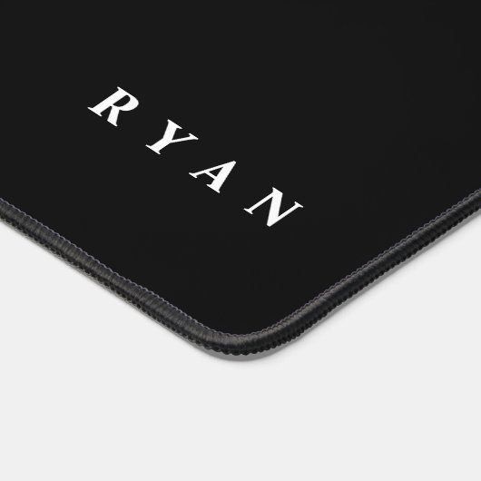 Grand initial | Typographie moderne | Noir (Coin)