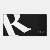 Grand initial | Typographie moderne | Noir (Recto)