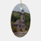 Grand Island East Channel Lighthouse ornement oval (Droite)