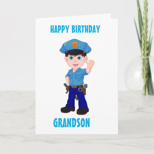 GRAND-JEUNE À VOTRE ANNIVERSAIRE ! CARTE (Devant)