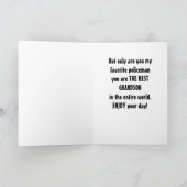 GRAND-JEUNE À VOTRE ANNIVERSAIRE ! CARTE (Intérieur)