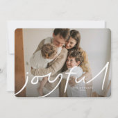 Grand Joy Holiday Carte photo (Devant)