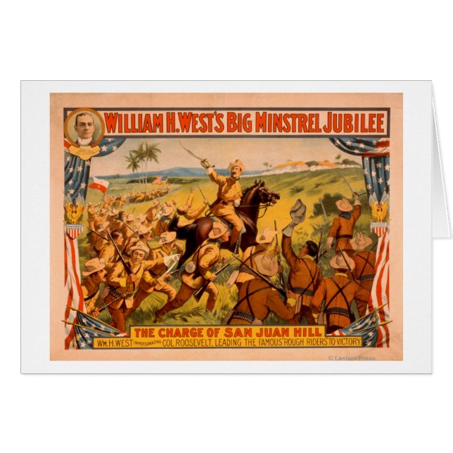 Grand Jubilé de Minstrel charge de San Juan Hill (Devant horizontal)