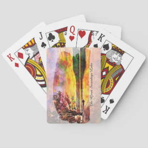 Grand lac Sacandaga cartes de jeu