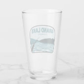 Grand Lake Colorado Gevist Glas (Achterkant)