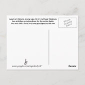 Grand Lake Oklahoma carte postale pélican 16v1 (Dos)