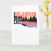 Grand Lake Oklahoma Kaart (Gele Bloem)