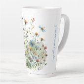 Grand latte Mug MON ENDROIT LE PLUS MERVEILLEUX Va (Angle droit)